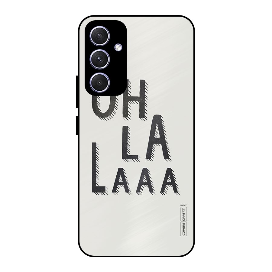 Oh La La Metal Back Case for Galaxy A54