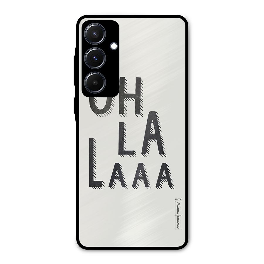 Oh La La Metal Back Case for Galaxy A55
