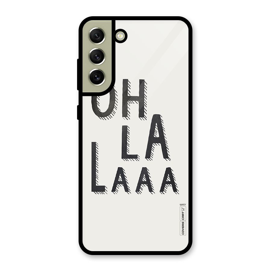Oh La La Metal Back Case for Galaxy S21 FE 5G (2023)