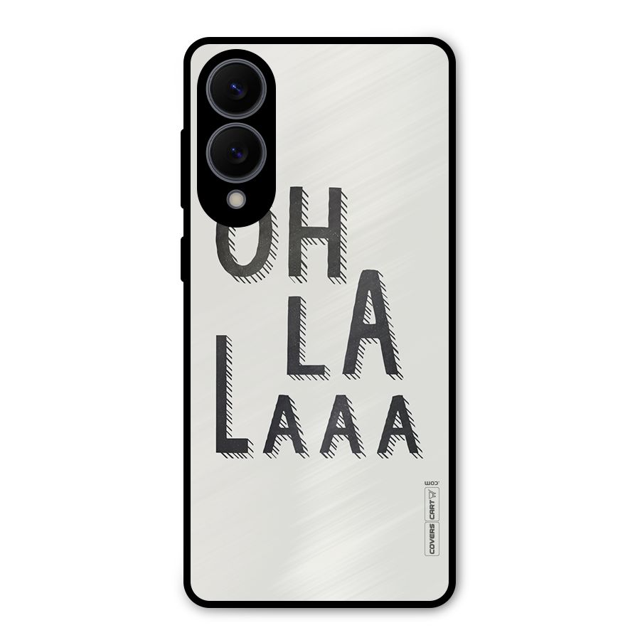 Oh La La Metal Back Case for Galaxy S25 Edge