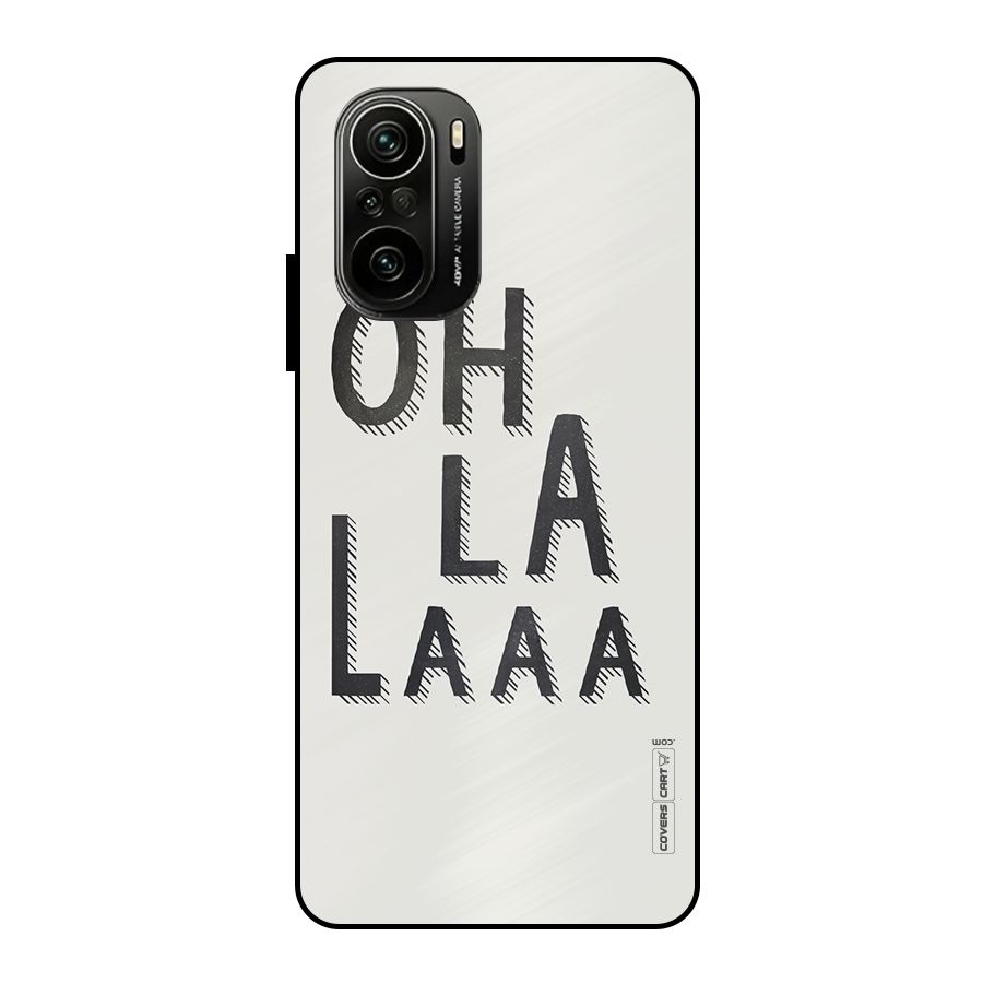 Oh La La Metal Back Case for Mi 11X Pro