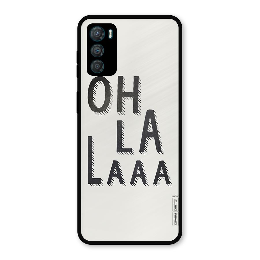 Oh La La Metal Back Case for Moto G42