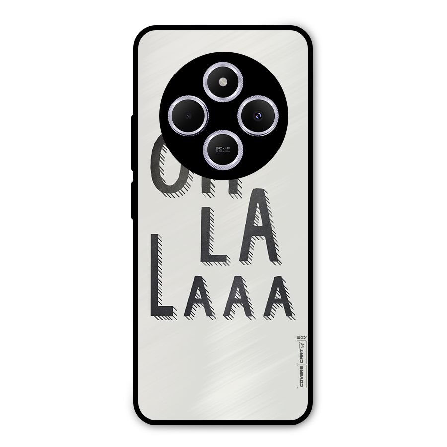 Oh La La Metal Back Case for Poco M7