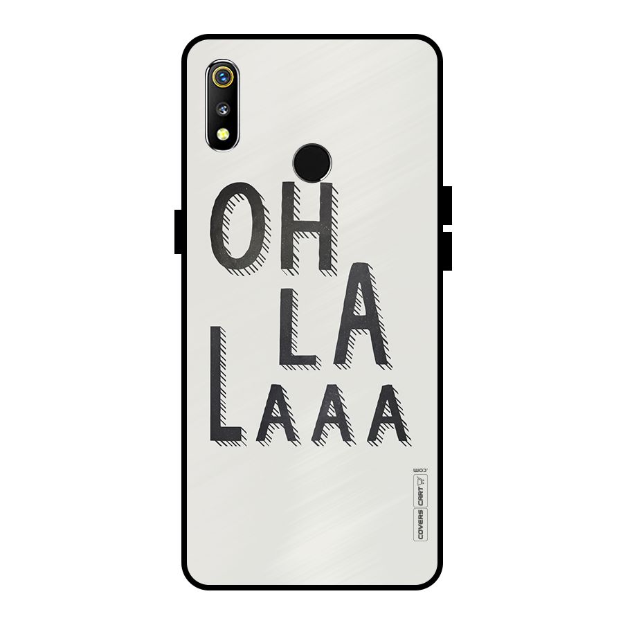 Oh La La Metal Back Case for Realme 3i