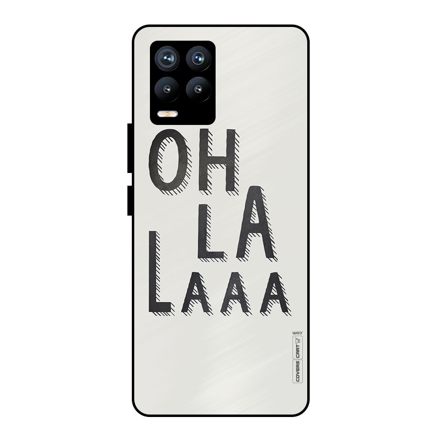 Oh La La Metal Back Case for Realme 8 Pro
