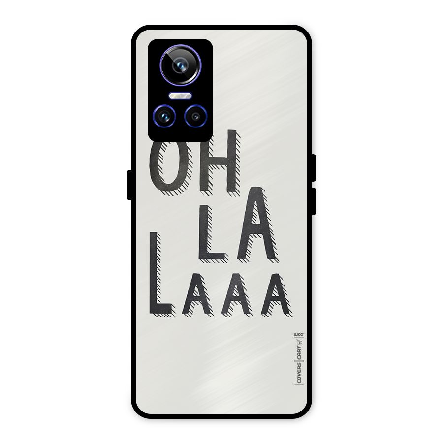 Oh La La Metal Back Case for Realme GT Neo 3