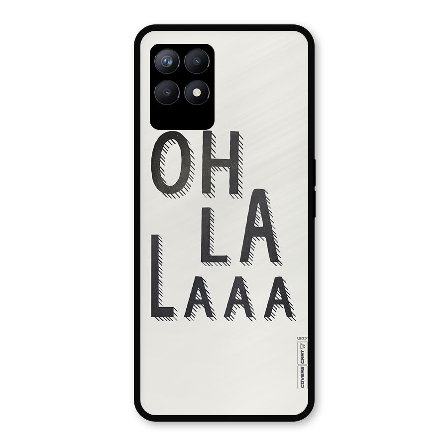 Oh La La Metal Back Case for Realme Narzo 50
