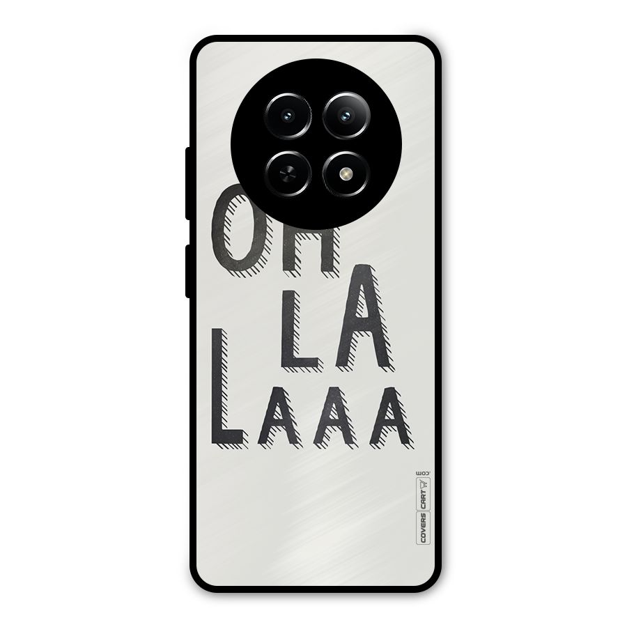 Oh La La Metal Back Case for Realme Narzo N65