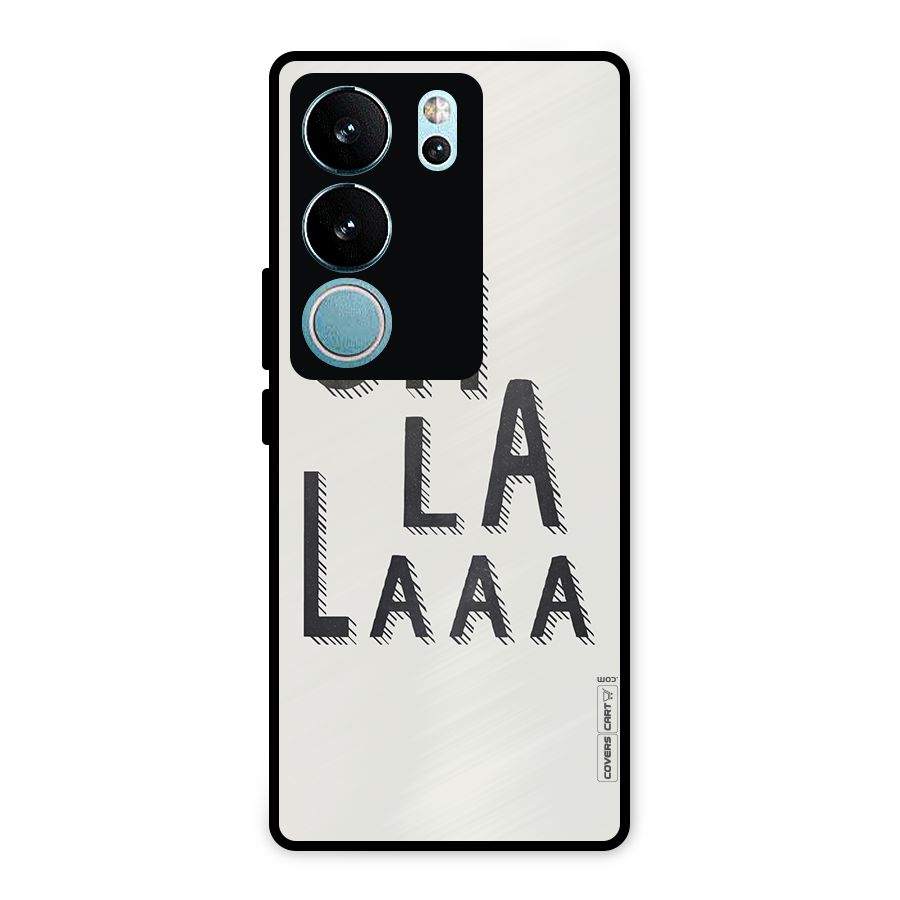 Oh La La Metal Back Case for Vivo V29