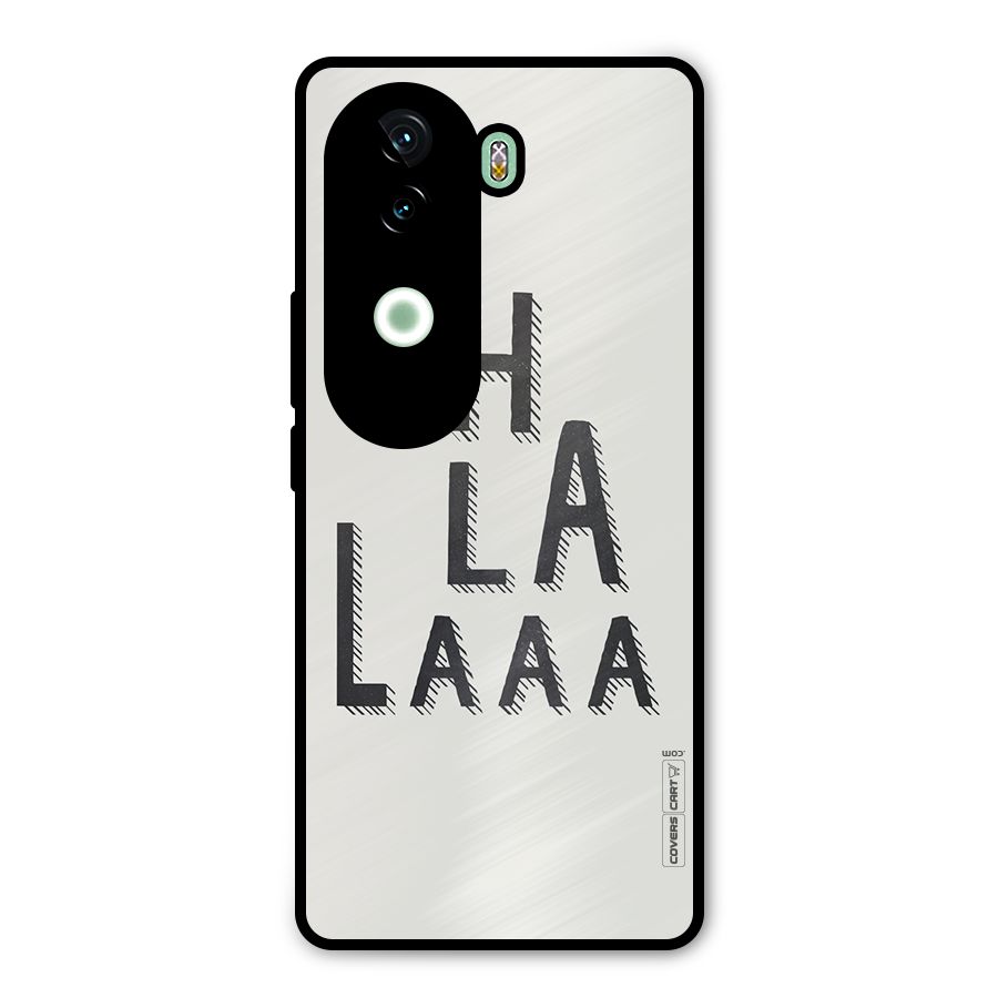 Oh La La Metal Back Case for Vivo V40e