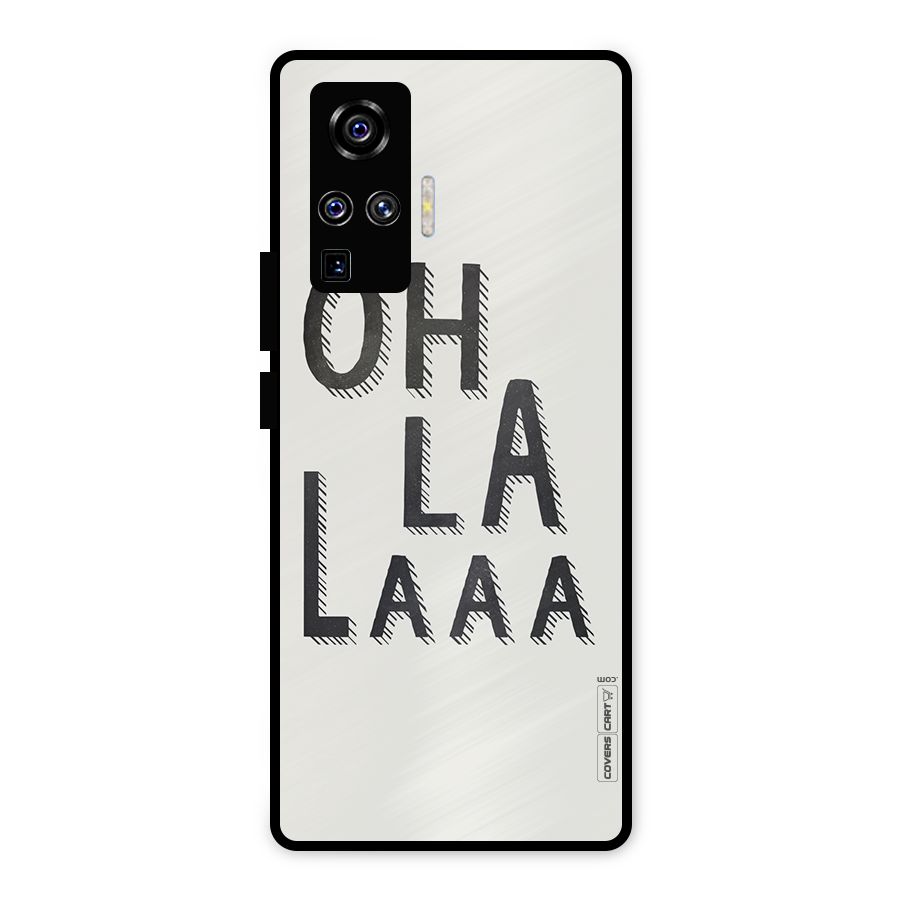 Oh La La Metal Back Case for Vivo X50 Pro