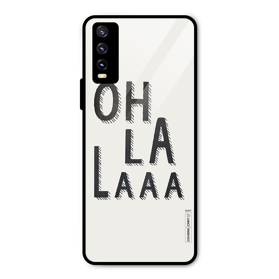 Oh La La Metal Back Case for Vivo Y20g