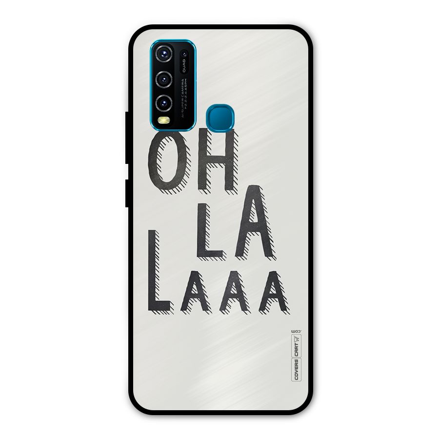 Oh La La Metal Back Case for Vivo Y50
