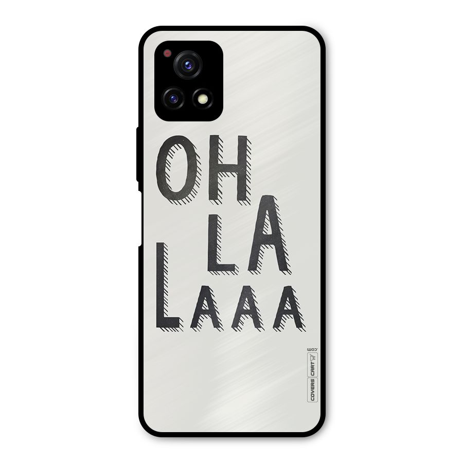Oh La La Metal Back Case for Vivo Y72 5G