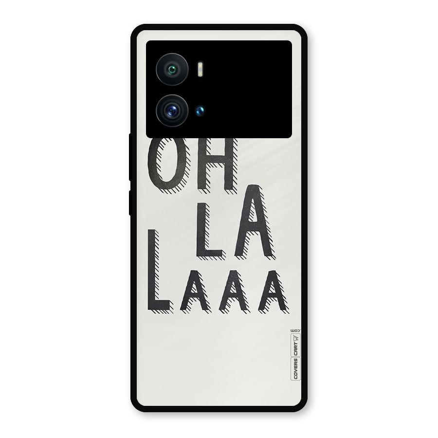 Oh La La Metal Back Case for iQOO 9 Pro