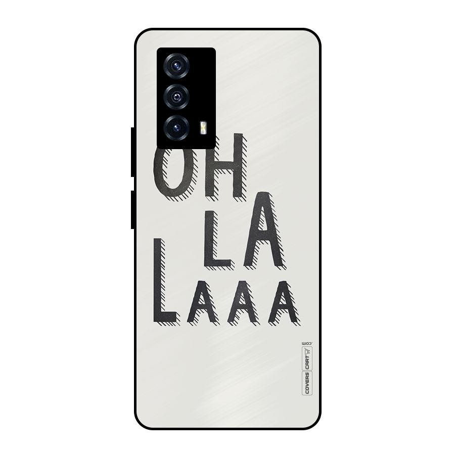 Oh La La Metal Back Case for iQOO Z5