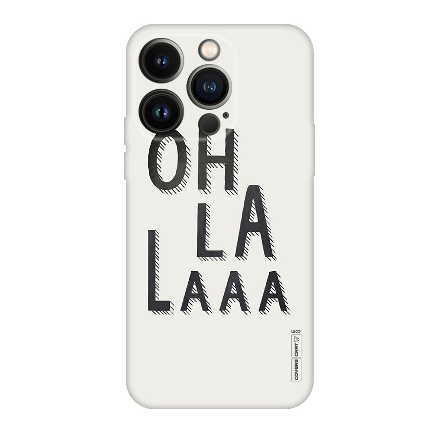 Oh La La Original Polycarbonate Back Case for iPhone 14 Pro