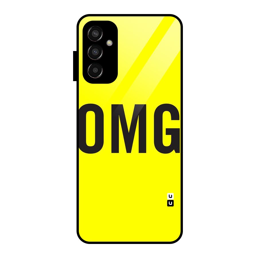 Oh My God Glass Back Case for Galaxy F13