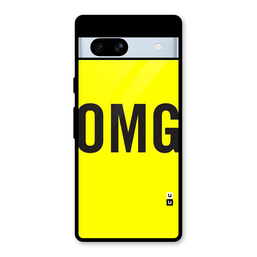Oh My God Glass Back Case for Google Pixel 7a