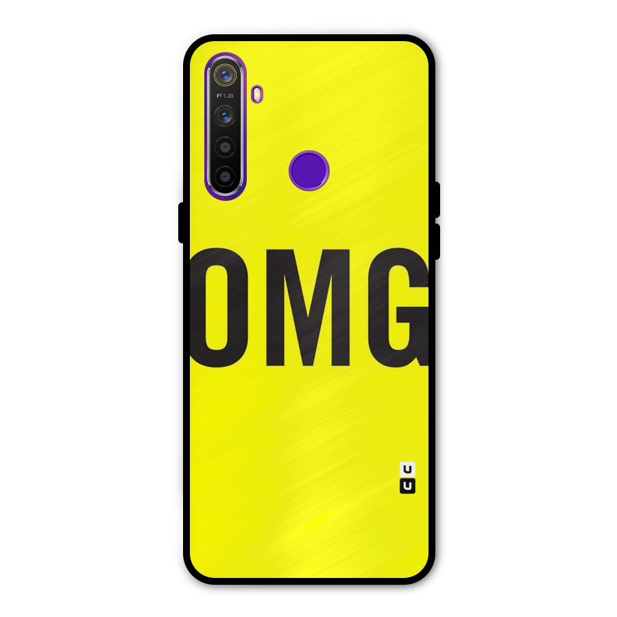 Oh My God Glass Back Case for Realme 5s
