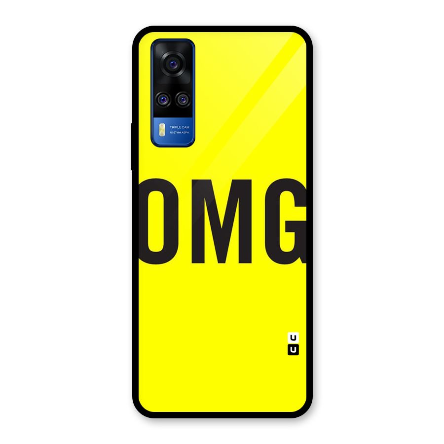 Oh My God Glass Back Case for Vivo Y31