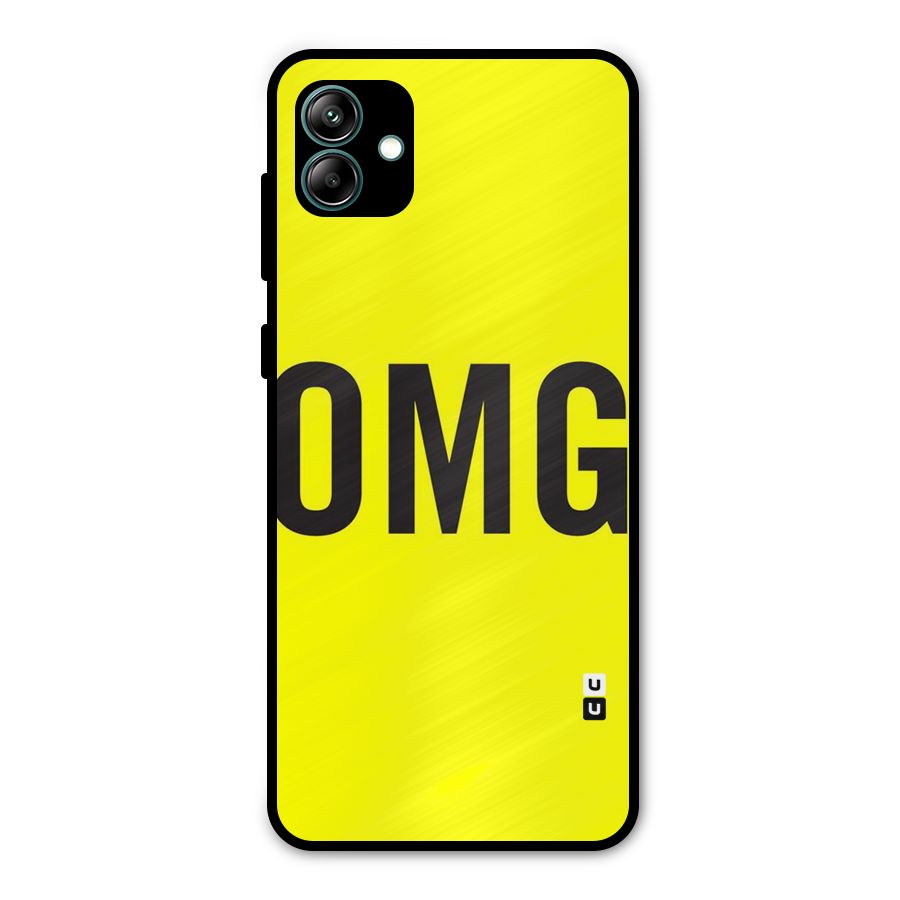Oh My God Metal Back Case for Galaxy A04
