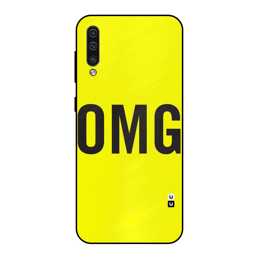 Oh My God Metal Back Case for Galaxy A30s