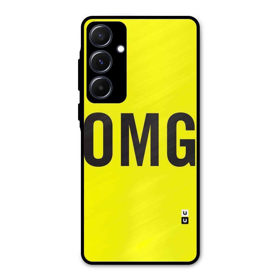 Oh My God Metal Back Case for Galaxy A55