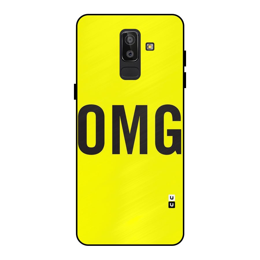 Oh My God Metal Back Case for Galaxy J8