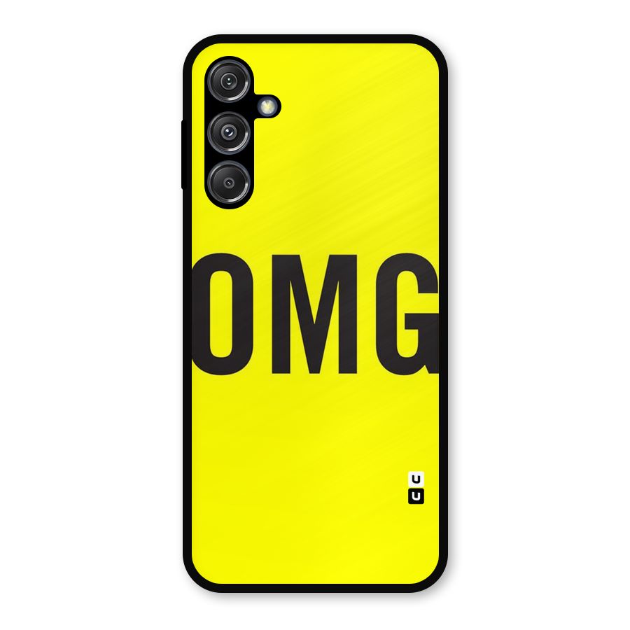 Oh My God Metal Back Case for Galaxy M34 5G