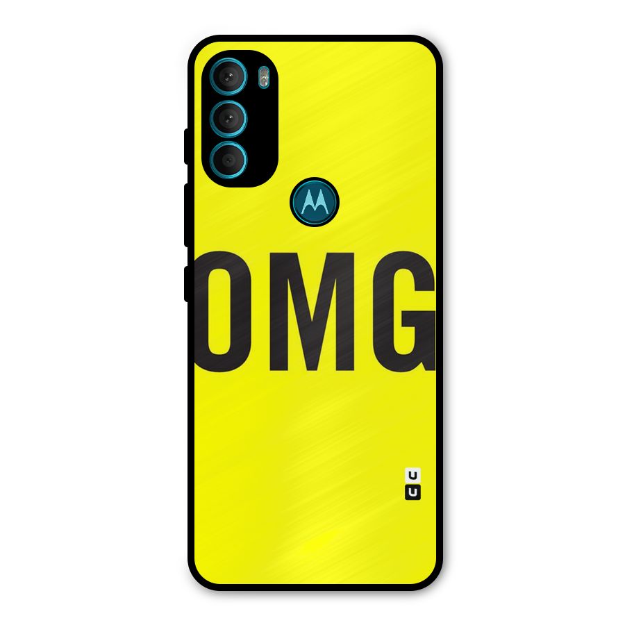 Oh My God Metal Back Case for Moto G71 5G