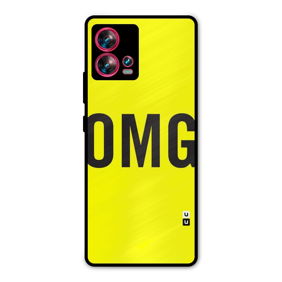 Oh My God Metal Back Case for Motorola Edge 30 Fusion