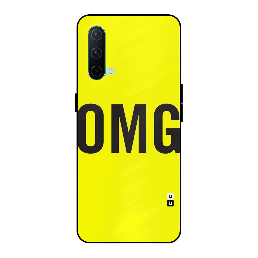 Oh My God Metal Back Case for OnePlus Nord CE 5G