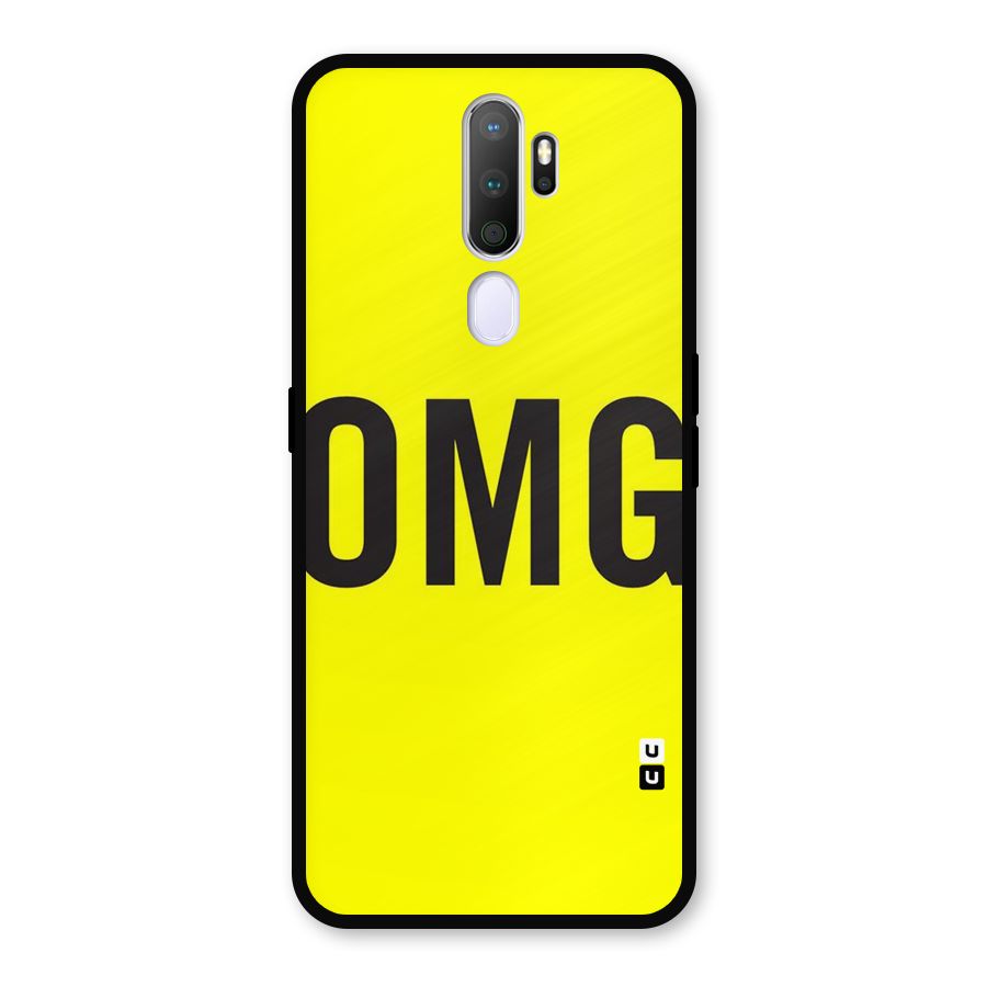 Oh My God Metal Back Case for Oppo A5 (2020)