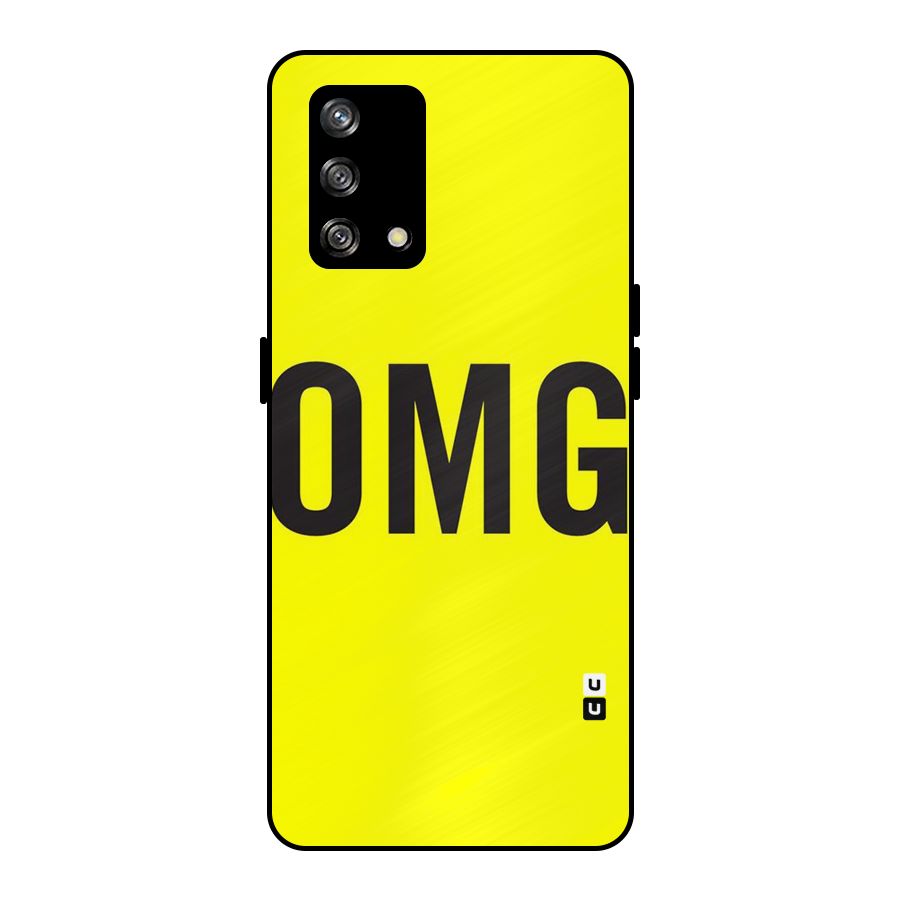 Oh My God Metal Back Case for Oppo F19