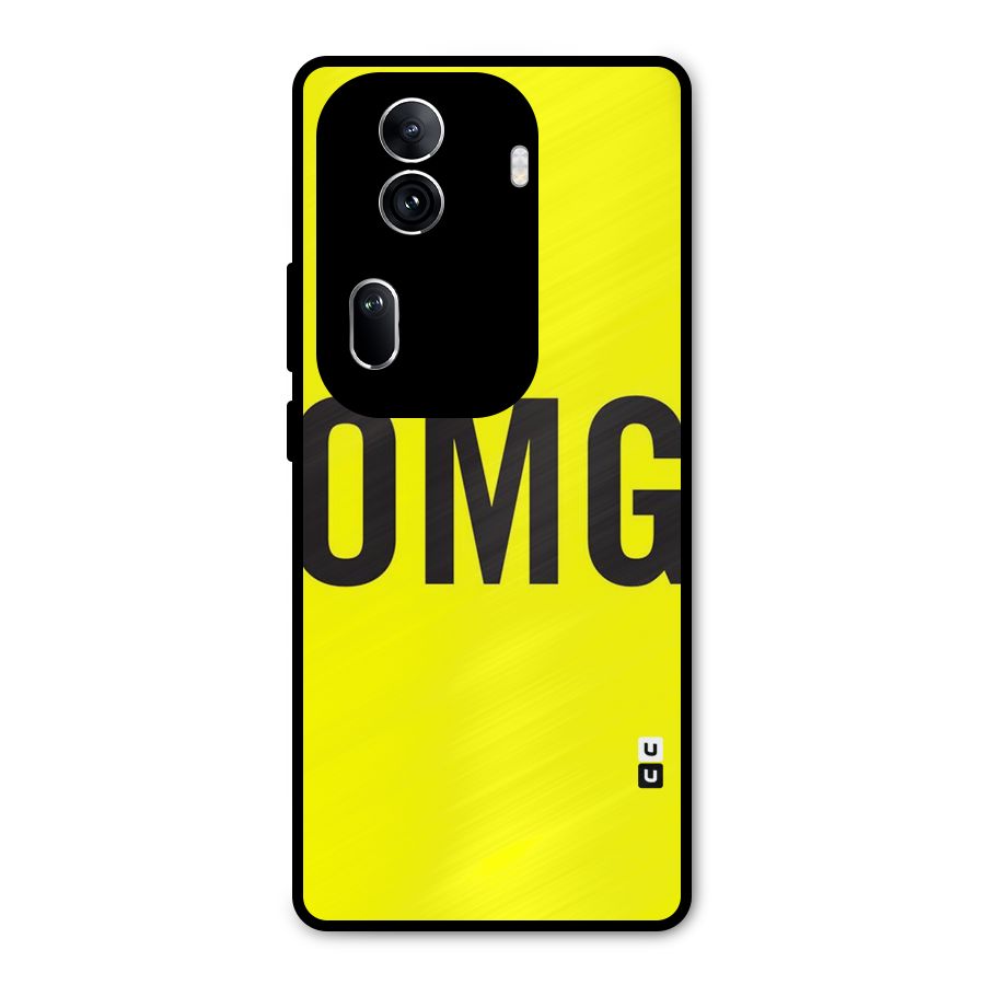 Oh My God Metal Back Case for Oppo Reno11 Pro 5G