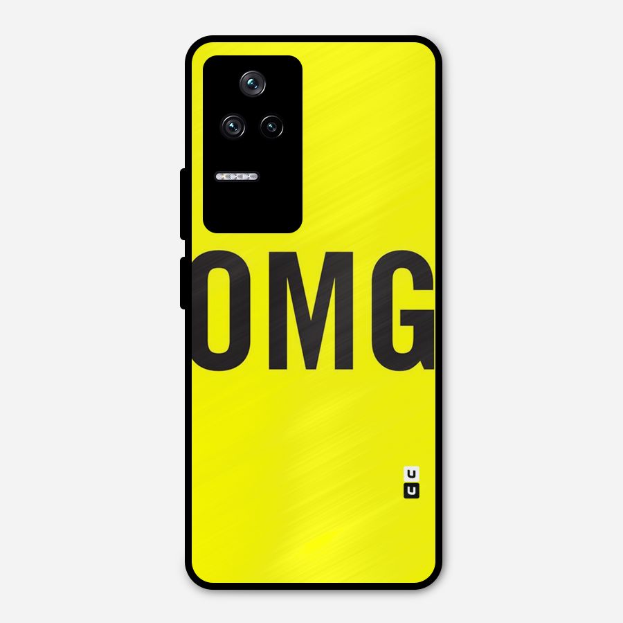 Oh My God Metal Back Case for Poco F4 5G