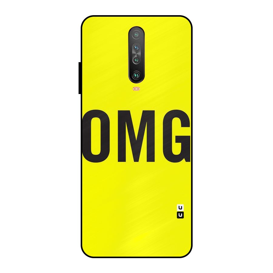Oh My God Metal Back Case for Poco X2