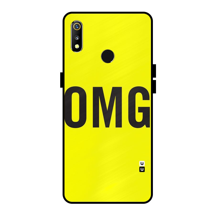 Oh My God Metal Back Case for Realme 3