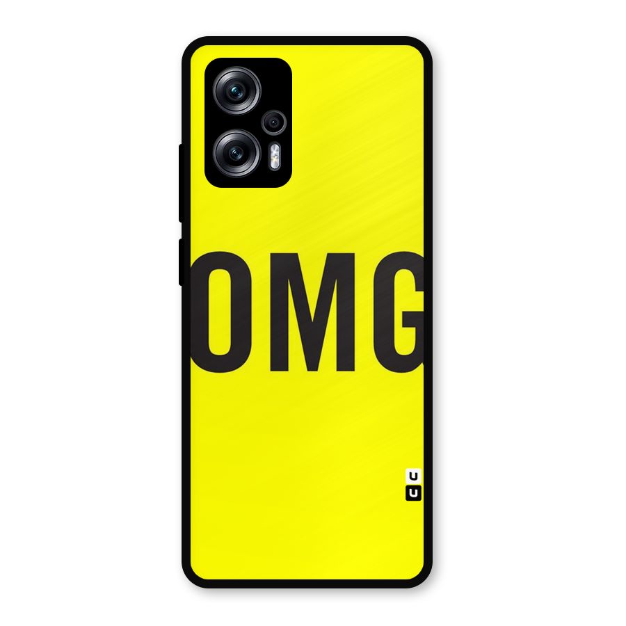 Oh My God Metal Back Case for Redmi K50i