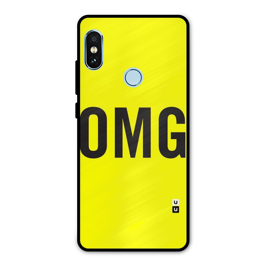 Oh My God Metal Back Case for Redmi Note 5 Pro