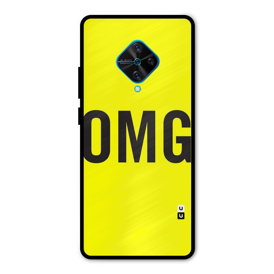 Oh My God Metal Back Case for Vivo S1 Pro