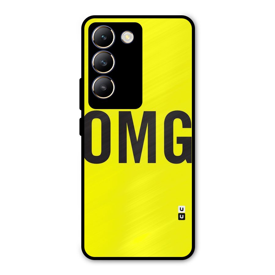 Oh My God Metal Back Case for Vivo T3 5G