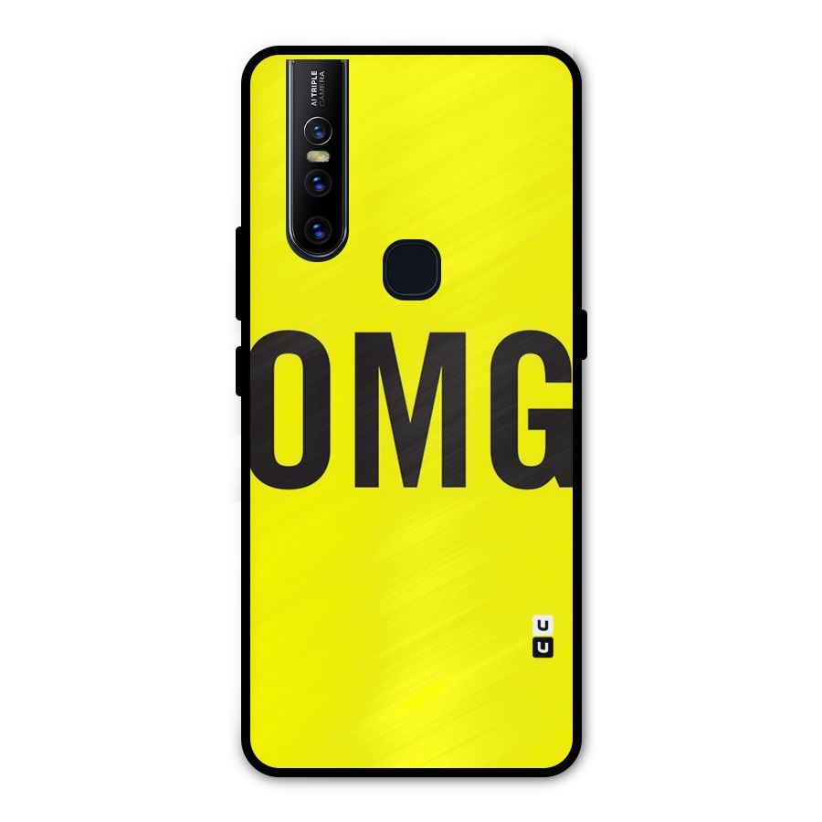 Oh My God Metal Back Case for Vivo V15