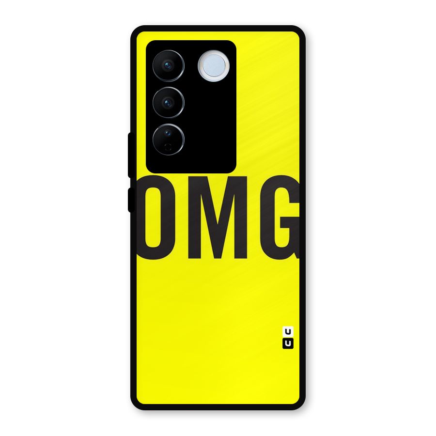 Oh My God Metal Back Case for Vivo V27