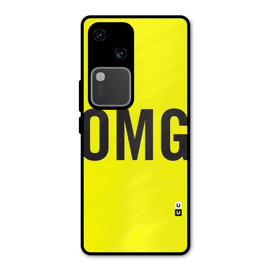 Oh My God Metal Back Case for Vivo V30