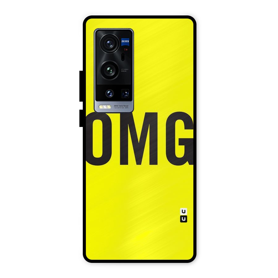 Oh My God Metal Back Case for Vivo X60 Pro Plus