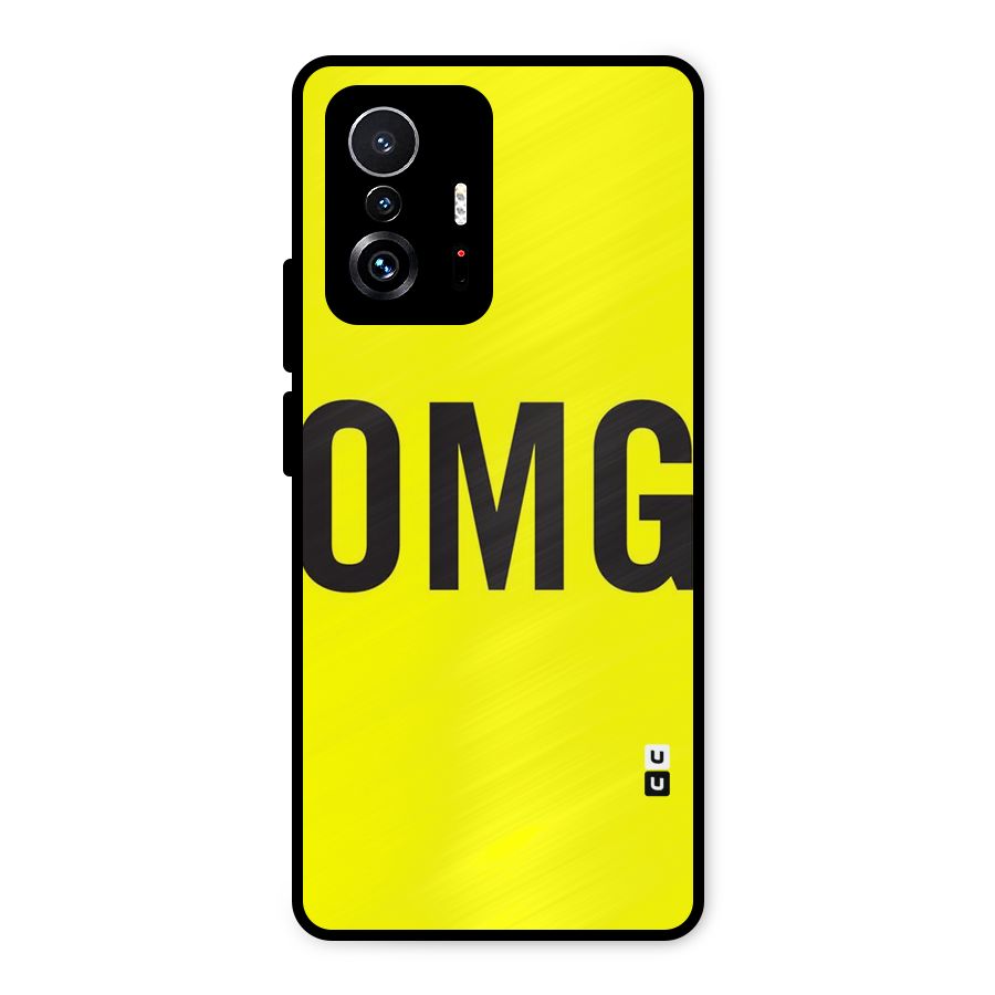 Oh My God Metal Back Case for Xiaomi 11T Pro