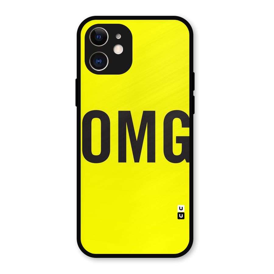 Oh My God Metal Back Case for iPhone 12