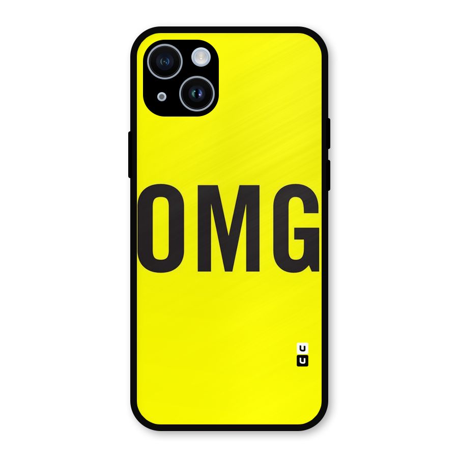 Oh My God Metal Back Case for iPhone 14